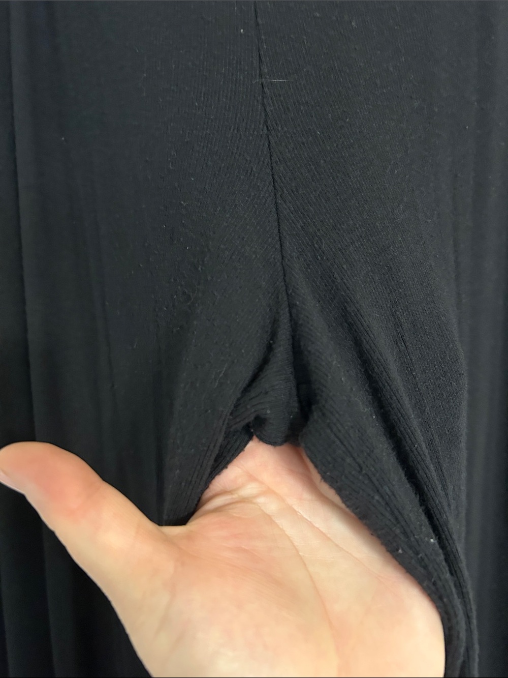 Athleta Well Rested Rib Sleep Wide Leg Pant - Picture 3 of 4